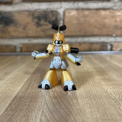 Medabots Metabee Figure 2.5  Gold Robot 2001 Takara Hasbro Mini Vintage RARE • $22