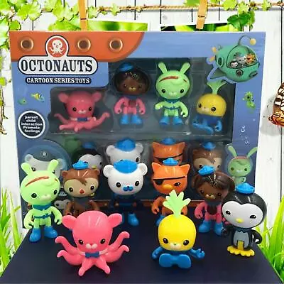 £11.88 • Buy 8pcs/set Penguin Mini Doll Kids Octonauts Action Figure Toy Captain Barnacles