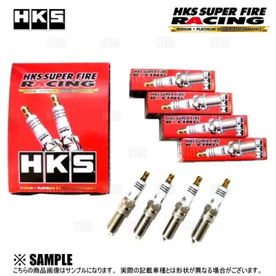 HKS 50003-M45XL Super Fire Racing Iridium Spark Plugs Heat Range No.9 16mm Set 4 • $82.24