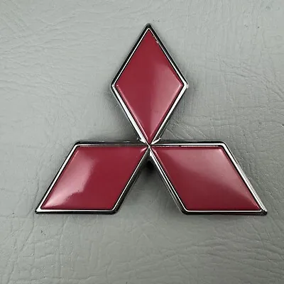 2001 Mitsubishi Montero Sport Front Grille Diamond Emblem Badge Logo Red OEM • $29