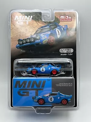 MINI GT Lancia Stratos 1979 Monte Carlo Winner - US Packaging • $25.26