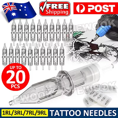 5/10/20PCS Disposable Cartridges Sterilized Round Liners Tattoo Needle Shaders • $6.85