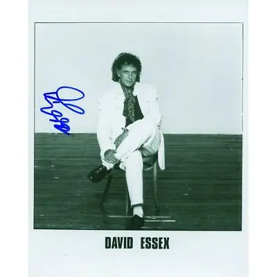 David Essex - Autograph - Signed Black And White Photograph • £65