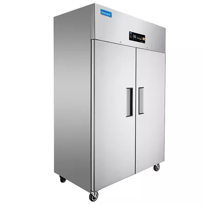 48  Commercial Freezer ICECASA Double Door Commercial Reach-In Freezer 36 Cu.ft • $2349