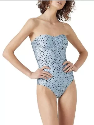Tigerlily Size XS Size 8 Aqua Blue Onepiece Swimsuit BNWT • $70