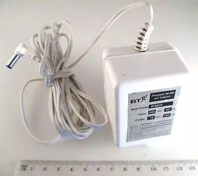 £25 • Buy BT Freestyle 50/100 UK 3 Pin Adaptor In 240Vac Out 12Vdc 350mA OL0259A