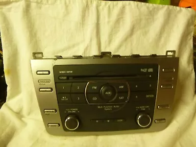 09 10 Mazda 6 Radio 6 Cd Mp3 WMA Face Plate GS3N669RXD PRW19 • $30