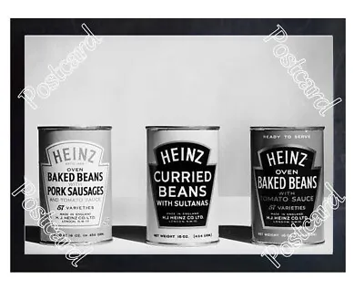 Historic Heinz Baked Beans 1959 Advertising Postcard • $6