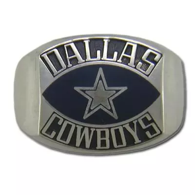 Dallas Cowboys Contemporary Style Silver NFL Ring • $119.95