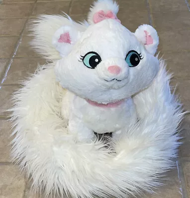 Disney Parks Exclusive Aristocats Marie Cat Long Tail Boa Plush Doll Stuffed Fun • $20