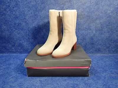 NEW Vince Camuto Zelcinna Water Repellent Mid Shaft Suede Boots Size 8 • $44.99