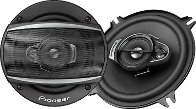 Pair Pioneer TS-A1370F 150 Watts 5.25  3-Way Coaxial Car Audio Speakers 5-1/4  • $59.90