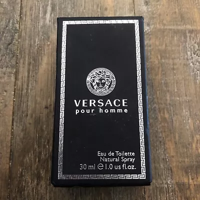 New Sealed Versace Pour Homme Eau De Toilette Spray 1 FL OZ • $26.99