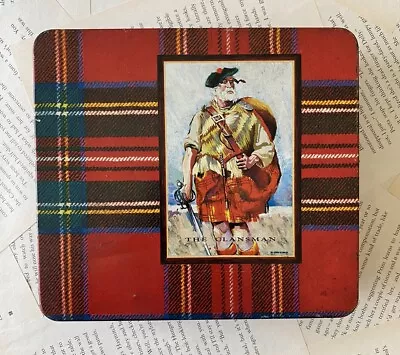Collectable Dundee Scottish Tartan Shortbread TIN 'The Clansman' • $15