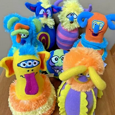 Kids' Indoor Bowling Game Soft Plush MONSTERS Complete Set W/ 6 Pins & 1 Ball • $6.99