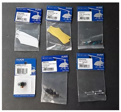 6x Vintage RC Heli Helicopter Align T-Rex 450 Series Parts Package Great Value$ • $15.94