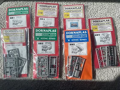 7 Dornaplas N Gauge Vehicle Model Kits. RN 1/4/5/6/7/8/9 • £9.99