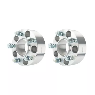 Pair Of  2'' 5x114.3 Wheel Spacers Adapters 1/2 - 71.5 For Ford 94 - 14 Mustang • $45.98