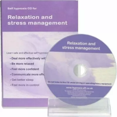 Relaxation And Stress Management: Self Hypnosis: A... By Howell Maggie CD-Audio • £93.99