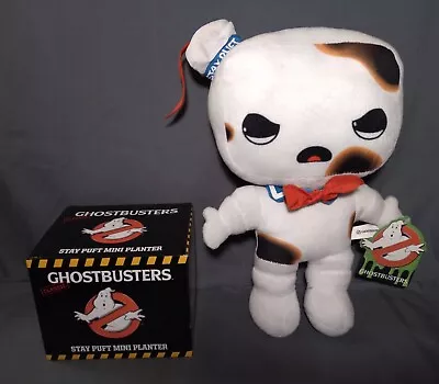 Ghostbusters Toy Lot 12  Stay Puft Burnt Marshmallow & Mini Planter  • $21.95