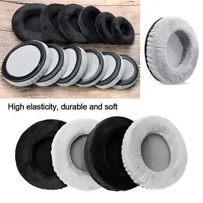 Cushion Replacement Earpads Ear Pads Cushion Cover Flannelette Earphone Case • £4.88