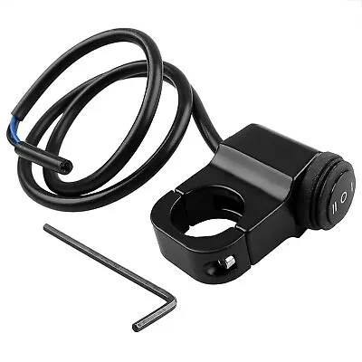 Waterproof Motorcycle ATV Handlebar Headlight Switch 7/8  On-Off-On Control CNC • $10.35