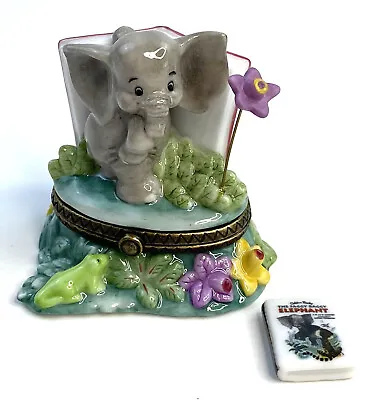 PHB Porcelain Hinged Trinket Box Saggy Baggy Golden Books Midwest Cannon • $44.99