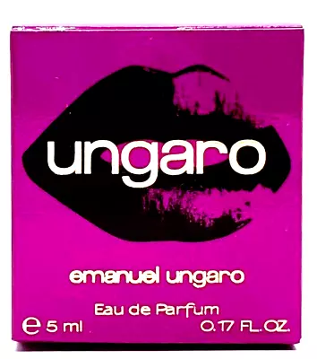 EMANUEL UNGARO EAU DE PARFUM MINI SPLASH FOR WOMEN 0.17Oz / 5 Ml DISCONTINUED!!! • $12.99