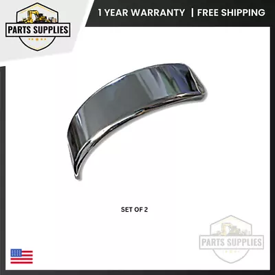 Set Of 2 Chrome Plated Mini Bike Fender 18  X 5.5  X 4.75  For 6  &  8  Tires • $71.95