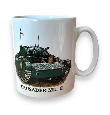BN Boxed Crusader Mk II Tank Mug War Memorabilia Stoneware Half Pint Mug  • £9