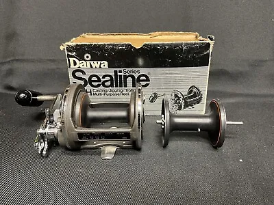 Vintage Daiwa 50H Bait Cast Reel W/ Extra Spool & Box • $100