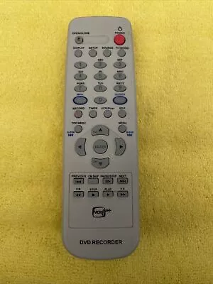 VCR Plus+ DVD Recorder Remote Control White  • $9.79