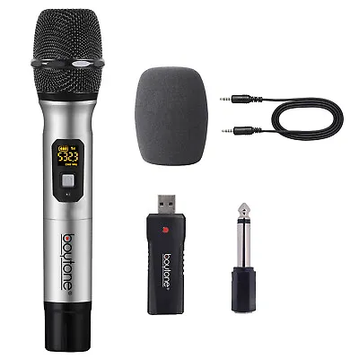 UHF Wireless Handheld Microphone With Adjustable 30 Frequency Karaoke Parties • $39.95