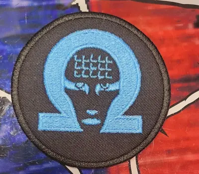 EMBROIDERED MARILYN MANSON OMEGA PATCH (Please Read Ad) • $8.25
