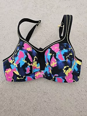 Panache Underwired Sports Bra 32D • £20