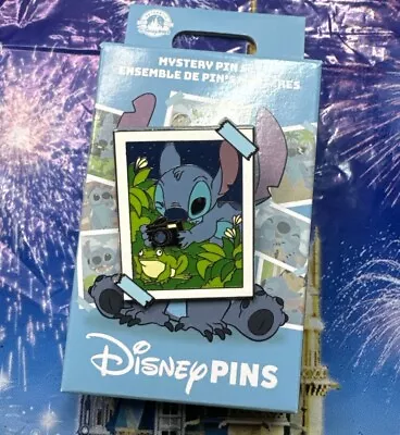 2024 Disney Parks Lilo And Stitch Mystery Pin - Photographing Camera Frog • $17.90