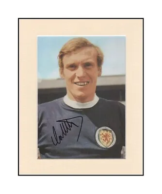 Colin Stein Rangers Scotland Original Signed 10x8  Mounted Autograph Photo COA • £7.95