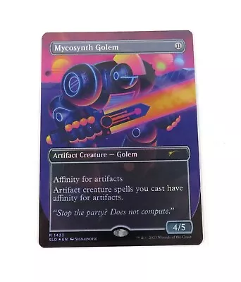 Mycosynth Golem Secret Lair Rainbow Foil SLD 1433 NM - MTG Magic • $27.95
