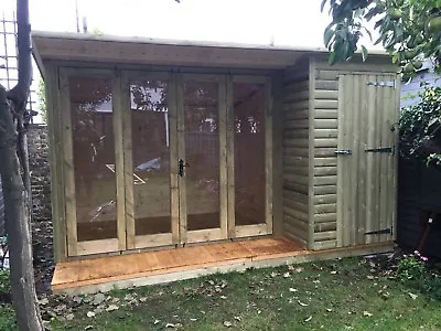 Combination Summerhouse And Shed • £3349