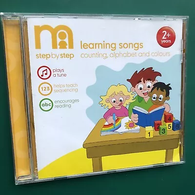 LEARNING SONGS Children's CD (Mothercare) Counting Alphabet Colours Chook Chook • £20