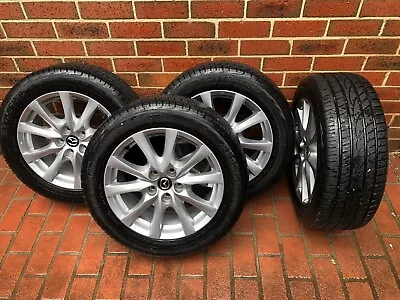 4 Used Genuine Mazda 6 Wheels 225/55/17 101W Tyres • $660