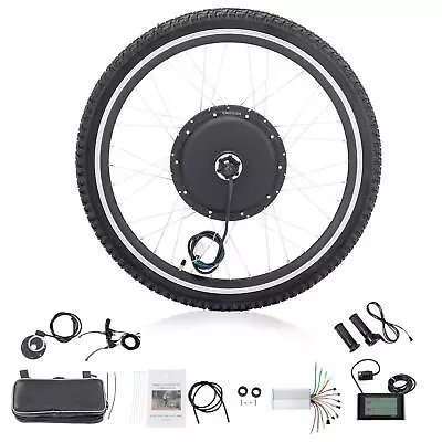 Electric Bicycle Conversion Kit For 26  E-bike Rear Wheel 48V 1000W Hub Motor • $189.89