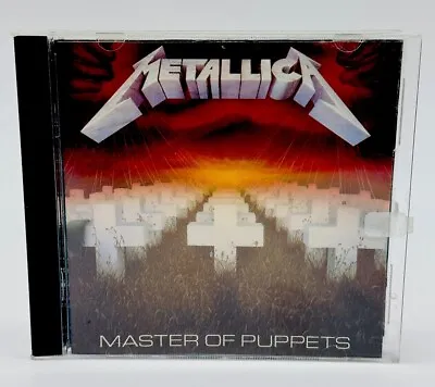 METALLICA Master Of Puppets (Audio CD 1986) 9 60439-2 Elektra TESTED SHIPS FAST • $11.49