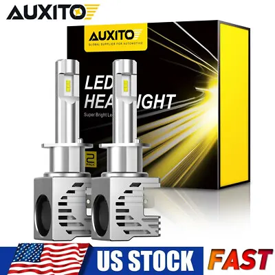 AUXITO H1 LED Headlight Bulbs High Low Beam Conversion White Bright 20000lm EAG • $20.89