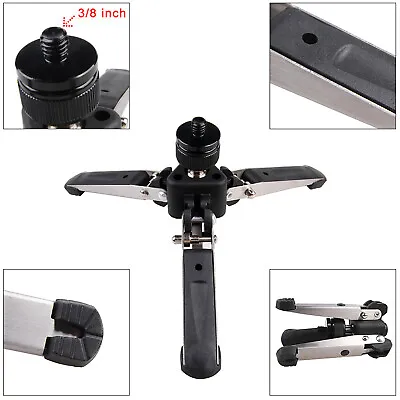  DSLR Cameras Three-Foot Support Stand Tripod Monopod Base 3/8  Screw K9V4 • £15.68