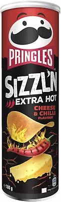 £12.95 • Buy Pringles Sizzl'N Extra Hot, Cheese & Chilli, 180g X 3 Pack