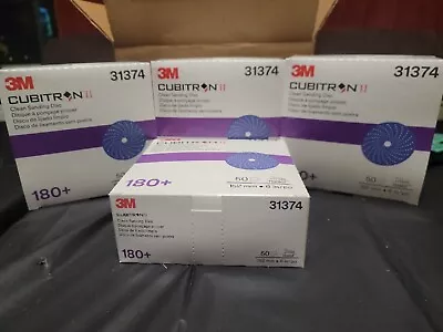 $50 • Buy 3M 31374 Cubitron II Sanding Hookit Abrasive Disc (6 In, 180+, 50 Discs Per Box)