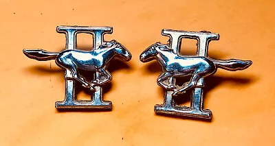 1975 Ford Mustang II Pony Horse Emblems D5ZB-16702A 16703A SET A LH RH 75 • $32