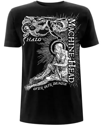 £15.49 • Buy Machine Head Halo Black T-Shirt - OFFICIAL