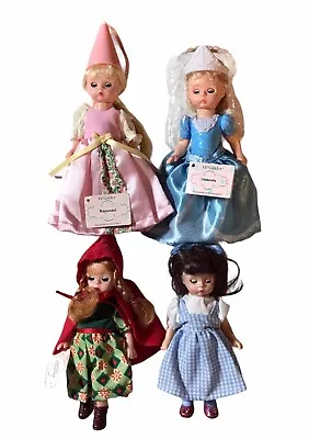 Madame Alexander McDonald’s Fairytale Doll Lot 4 Dolls Rapunzel Dorothy • $19